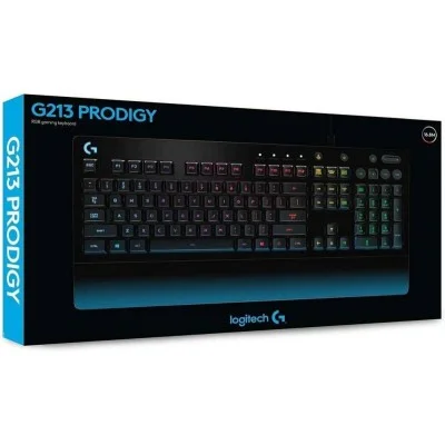 Logitech G213 Prodigy Gaming Keyboard - Black